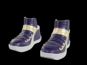 KDA Akali Shoes - VRChat - 3D Asset Model 3D