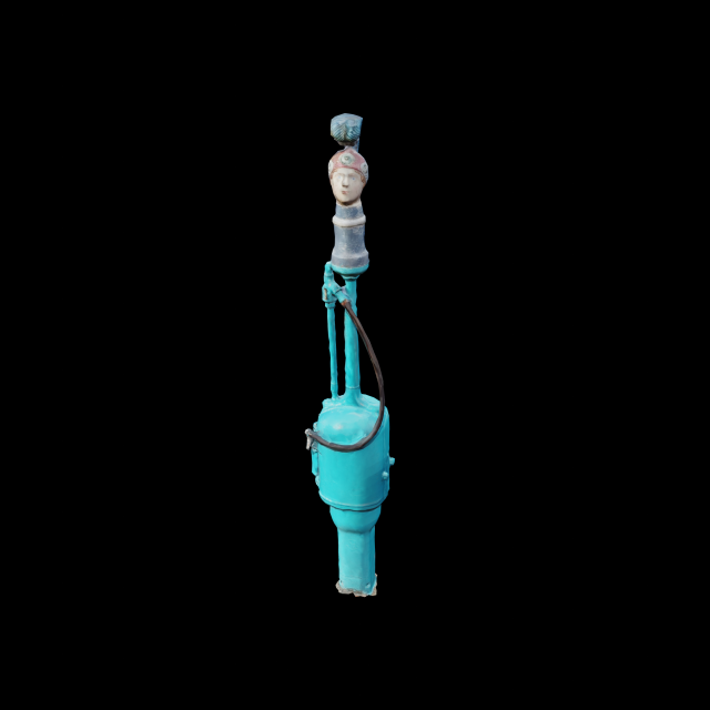 Fancy fuel pump 3D scan 3D Модель .c4d .max .obj .3ds .fbx .stl .blend 