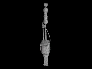 Fancy fuel pump 3D scan 3D Model