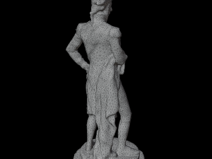 Statue 3d scan Model 3D