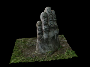 Hand sculpture 3d scan 3D Model