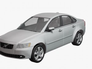 volvo s40 t5 awd 3D Модель
