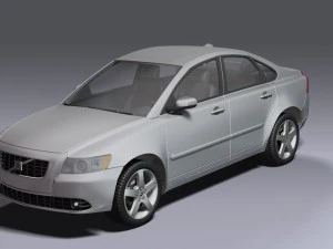 volvo s40 t5 awd 3D Model