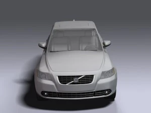 volvo s40 t5 awd 3D Model