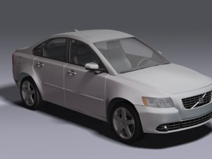 volvo s40 t5 awd 3D मॉडल