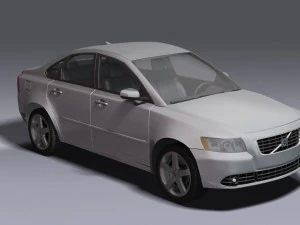 volvo s40 t5 awd 3D Model