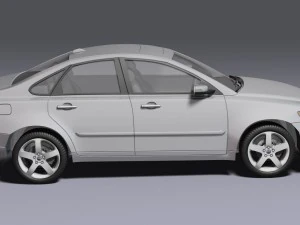 volvo s40 t5 awd 3D Model