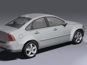 volvo s40 t5 awd 3D मॉडल