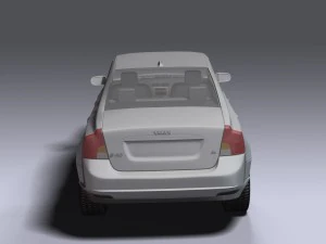 volvo s40 t5 awd 3D Model