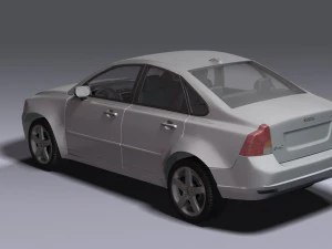 volvo s40 t5 awd 3D Model