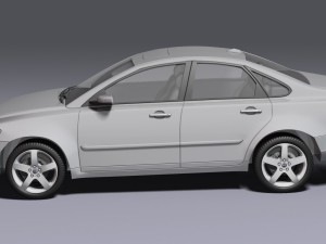 volvo s40 t5 awd 3D मॉडल