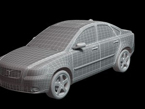 volvo s40 t5 awd 3D मॉडल