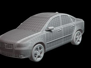 volvo s40 t5 awd 3D Model