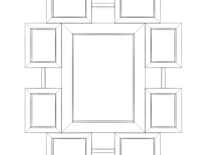 frame set-001 3D Model
