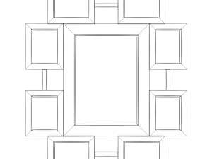 frame set-001 3D Model
