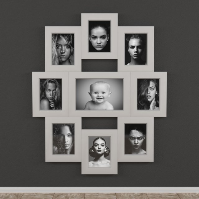 frame set-002 3D Model .c4d .max .obj .3ds .fbx .stl .blend 