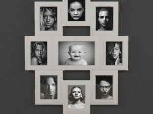 conjunto de quadros-002 Modelo 3D