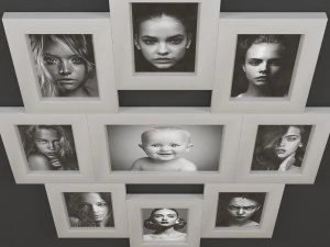 frame set-002 3D Model