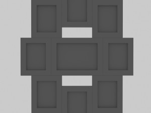 frame set-002 3D Model