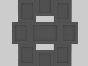 frame set-002 3D Model