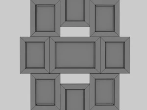 frame set-002 3D Model