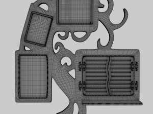 frame set-006 3D Model