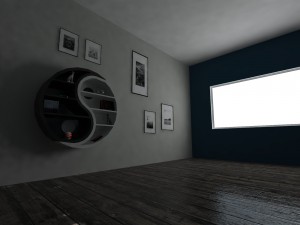 librero circular 3D 모델