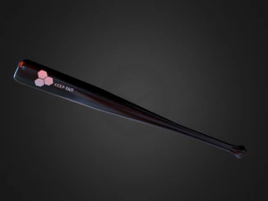 बेस्बाल का बल्ला 3D मॉडल