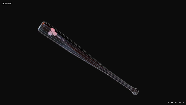 baseball 3D Model .c4d .max .obj .3ds .fbx .stl .blend