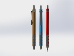 rotring pencil 3Dモデル