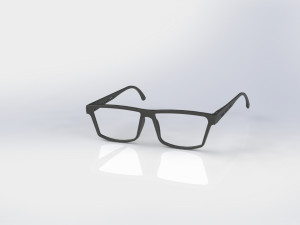 glasses Modelo 3D