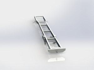 truck chassis Modelo 3D