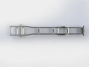 トラックのシャーシ 3Dモデル