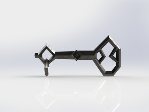 hobbit erebor key Model 3D