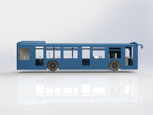 city bus 3D Model
