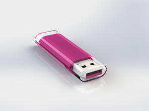 usb flash drives 3D Model