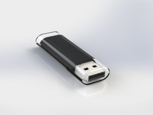 usb flash drives 3D Model
