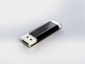usb flash drives 3D Model