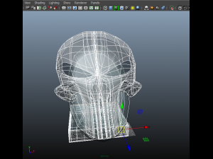 punisher logo 3D Model