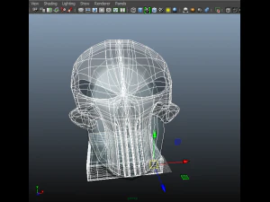 punisher logo 3D Model