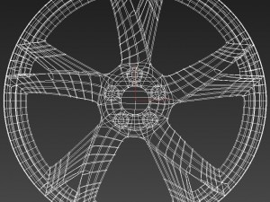 car rim 2 Model 3D