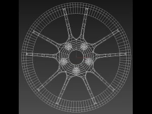 car rim 1 3D Model