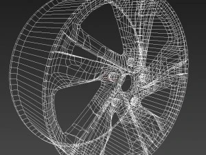 car rim 3 3D Model