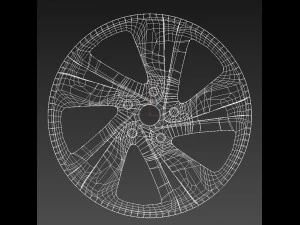 car rim 3 3D Model