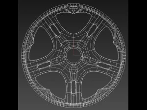 aro do carro 4 Modelo 3D