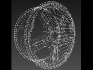 aro do carro 4 Modelo 3D