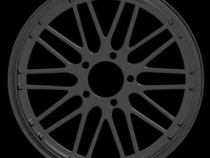 car rim 5 Modèle 3D