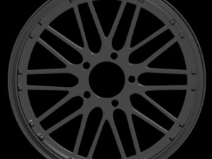 felga samochodowa 5 Model 3D