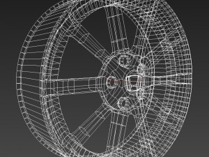 car rim 6 3D Model