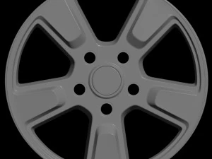 felga samochodowa 7 Model 3D